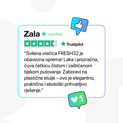 Svilena putna vrećica