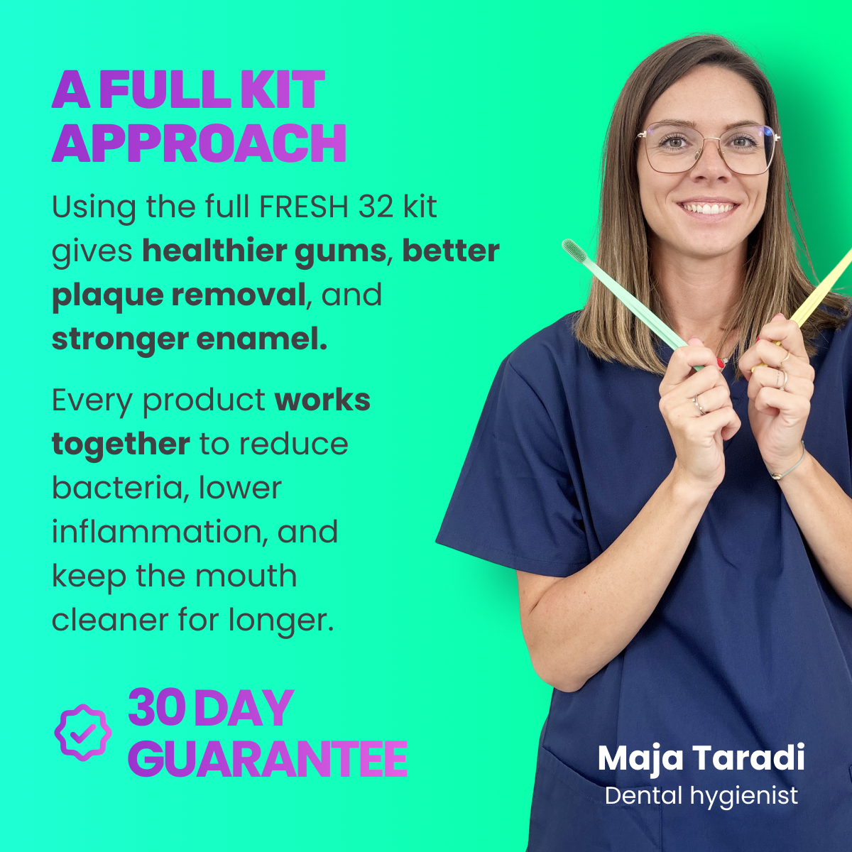 Oral Care Kit – for 1 person / YEARLY SUPPLY