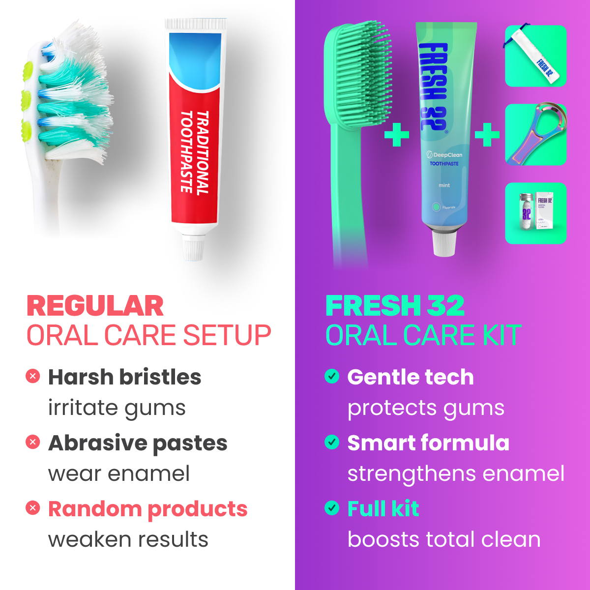 Oral Care - Starter Kit / for 1 person