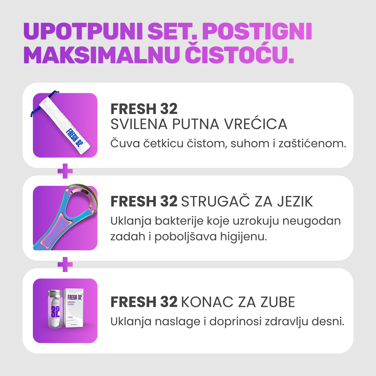 Oral Care Kit – for 1 person / YEARLY SUPPLY