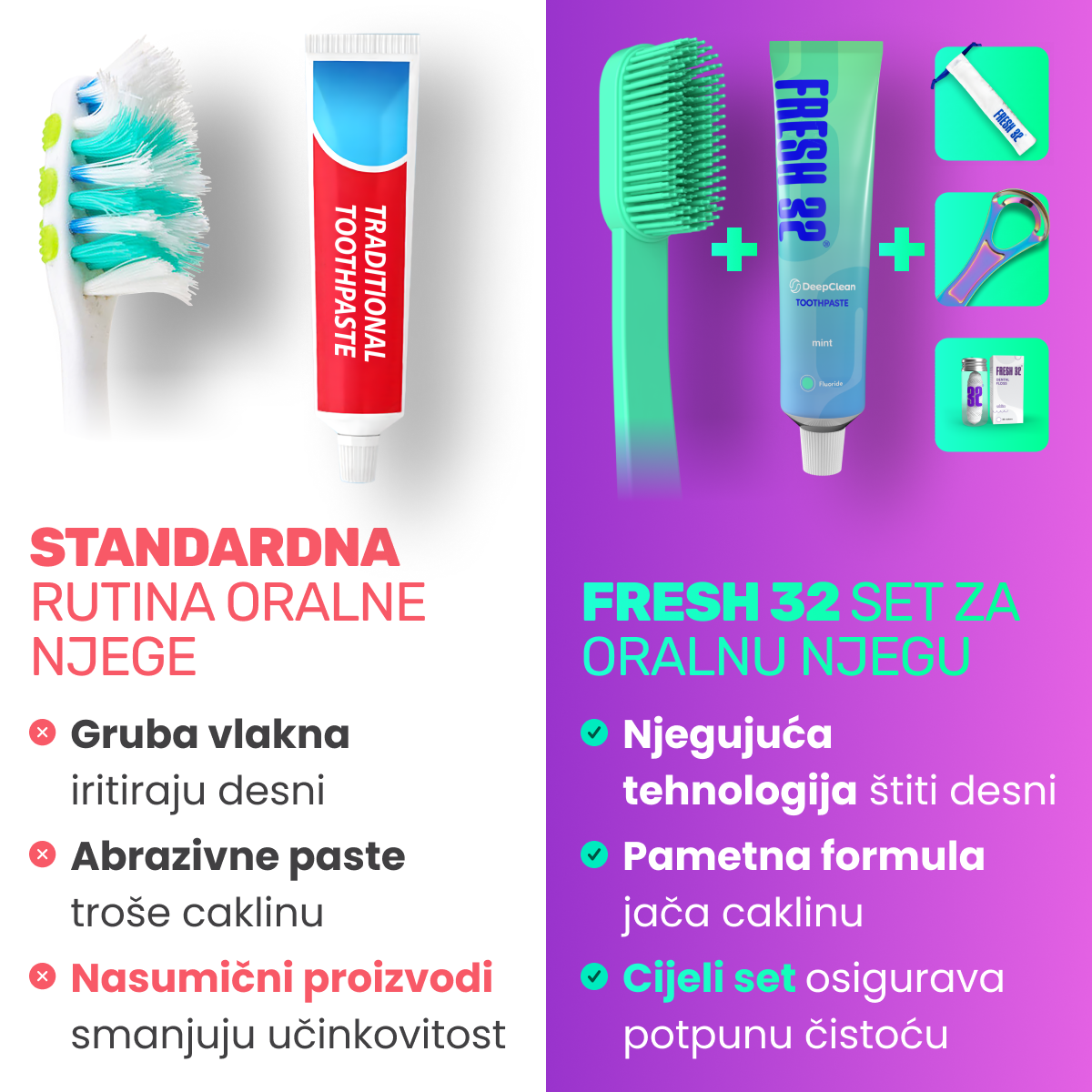 Oral Care - Starter Kit / for 1 person