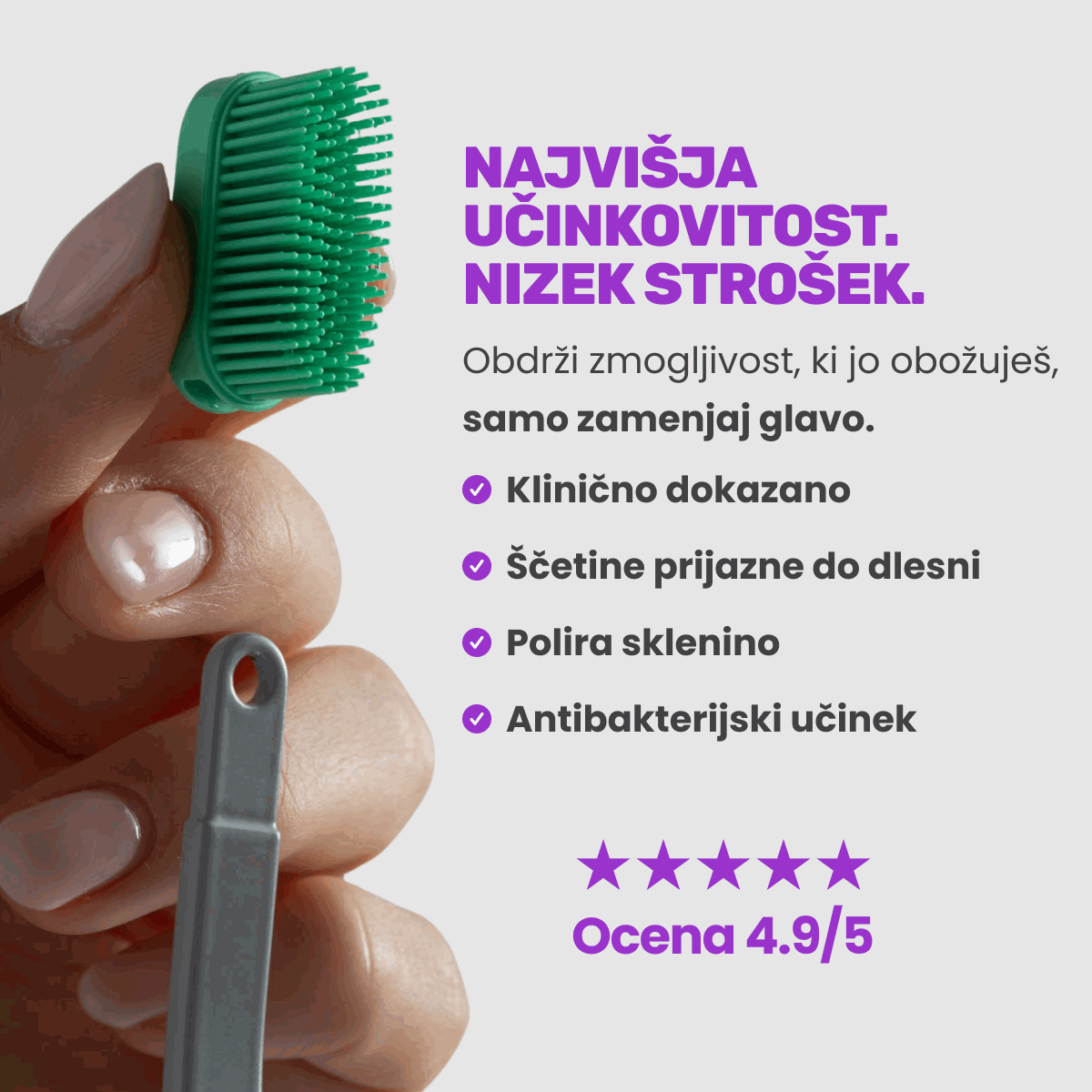 Końcówki 3D Bristle Dynamics™ do szczoteczki