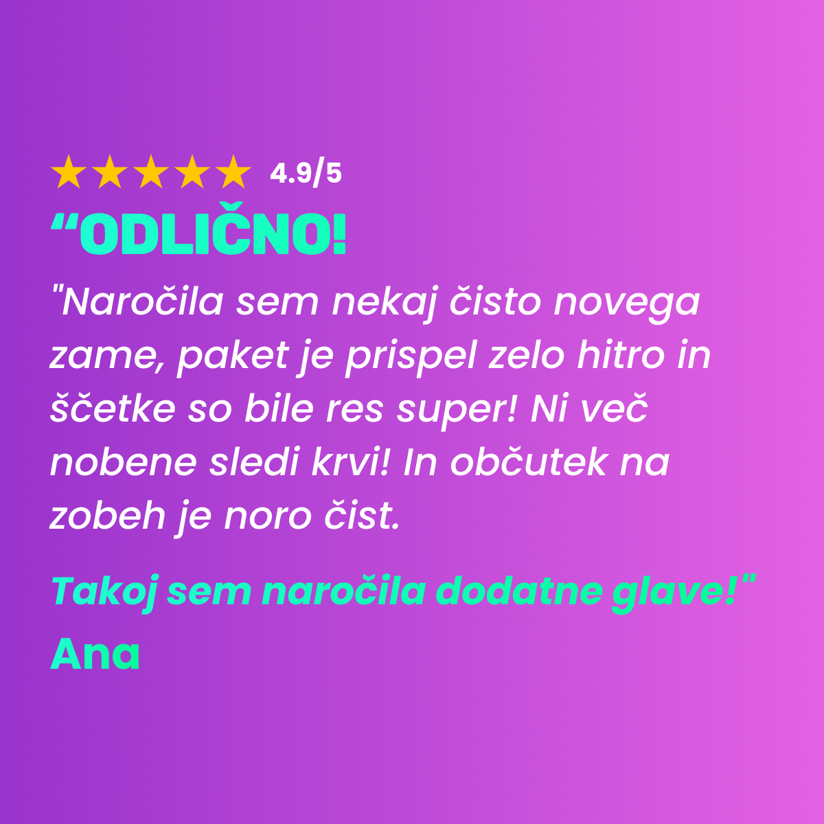 Końcówki 3D Bristle Dynamics™ do szczoteczki