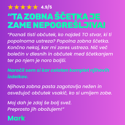 Oral Care Starter Kit – za 1 osebo