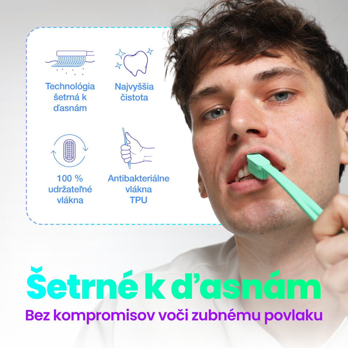 Końcówki 3D Bristle Dynamics™ do szczoteczki