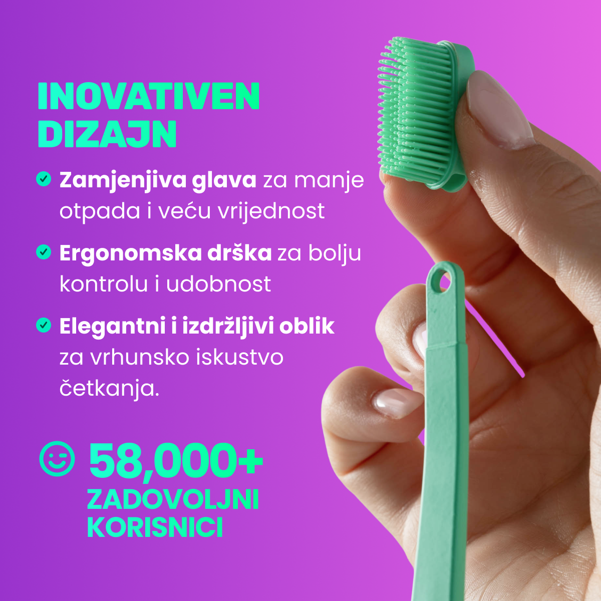 Četkica za zube 3D Bristle Dynamics™