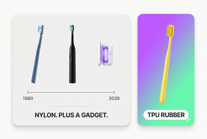 A £1 brush and a £150 brush have the same problem. Both use nylon.